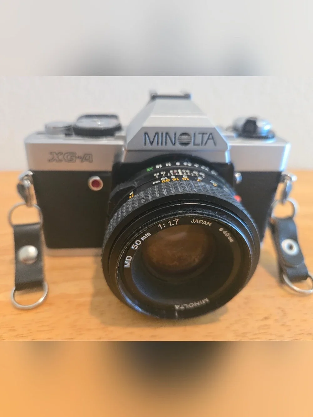 Vintage Film Camera Minolta XG-A Untested AS IS